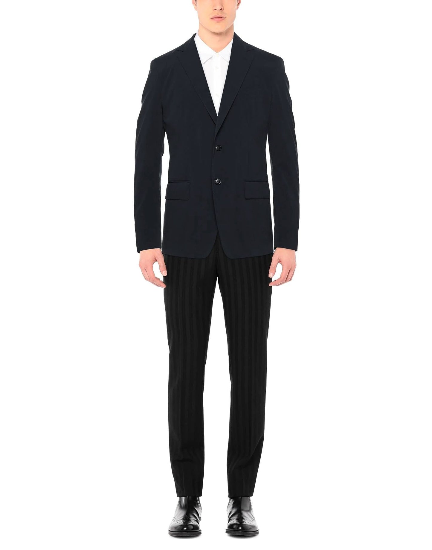 Blue Wool Men's Blazer
