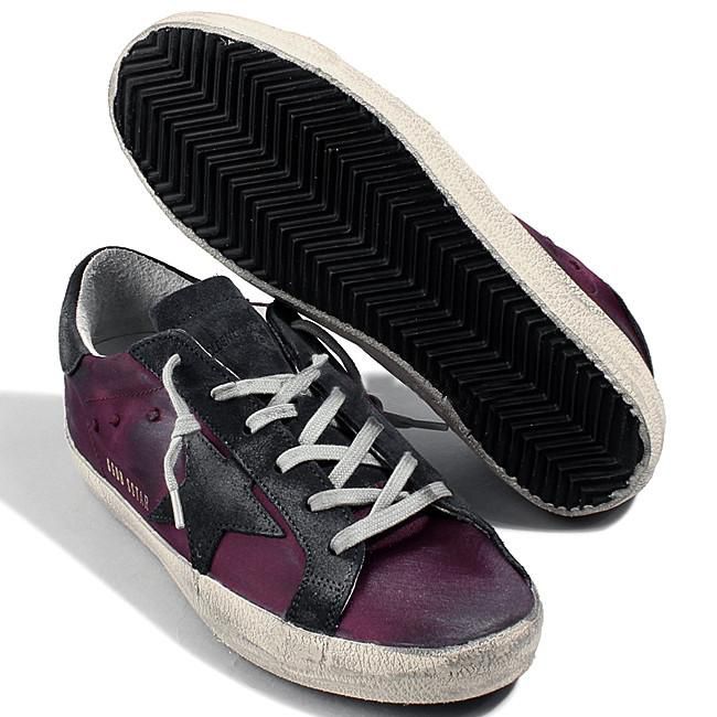 Purple Leather Women Sneaker