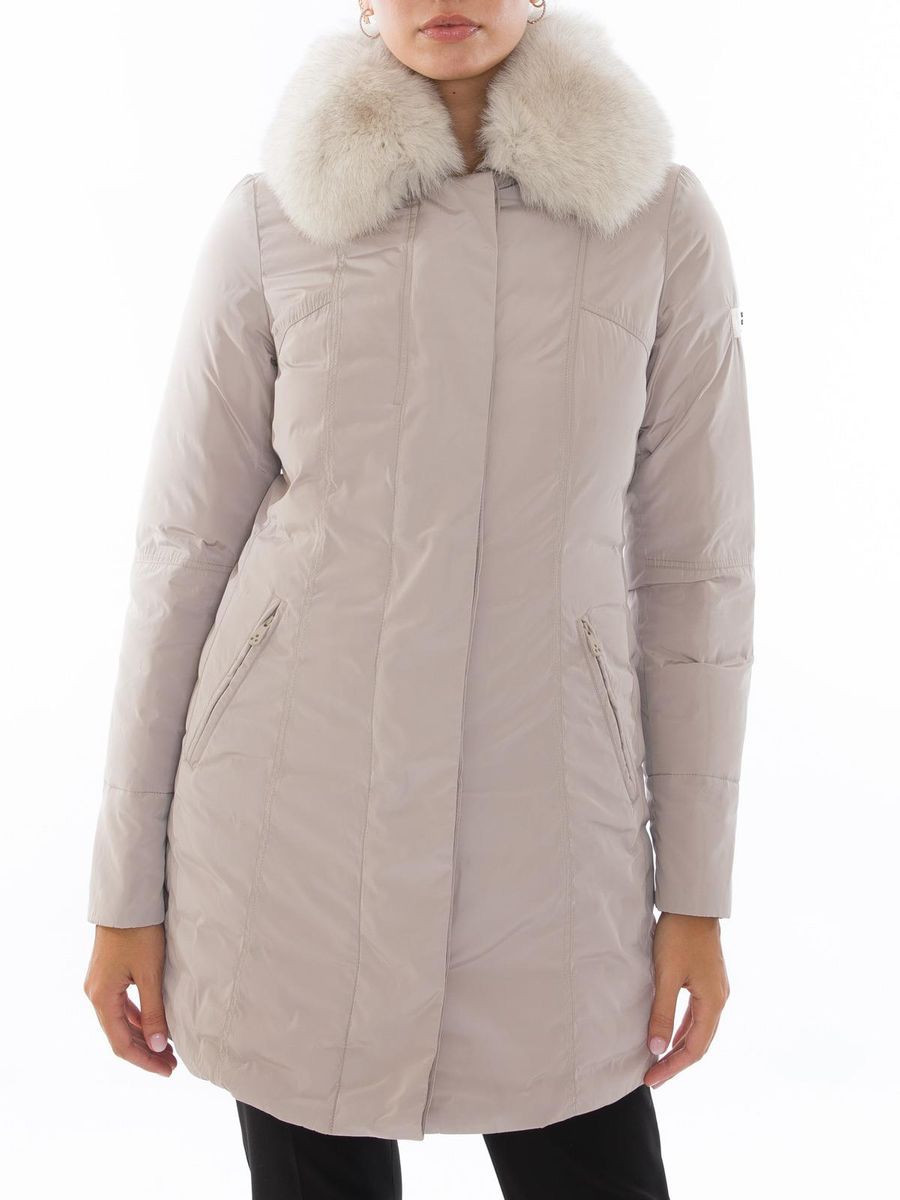 Gray Polyester Women Jacket