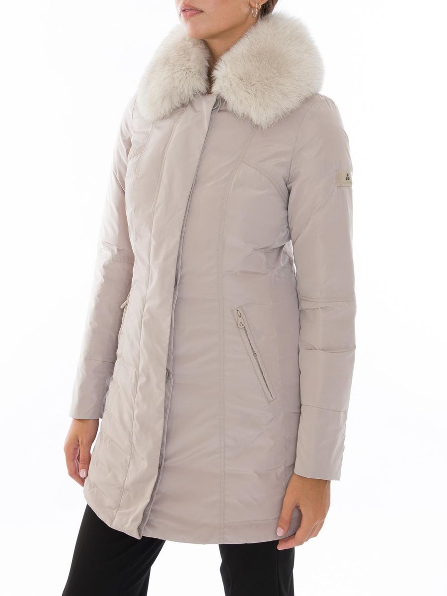 Gray Polyester Women Jacket