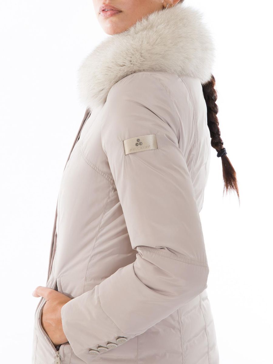 Gray Polyester Women Jacket