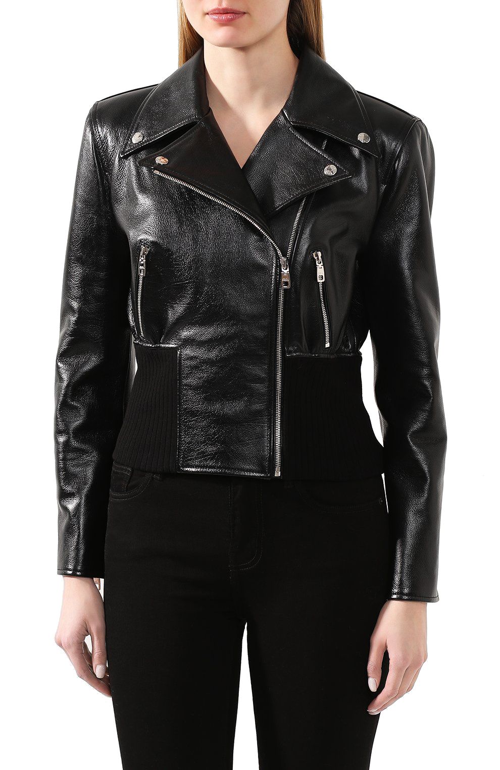 Black Calfskin Women's Jacket