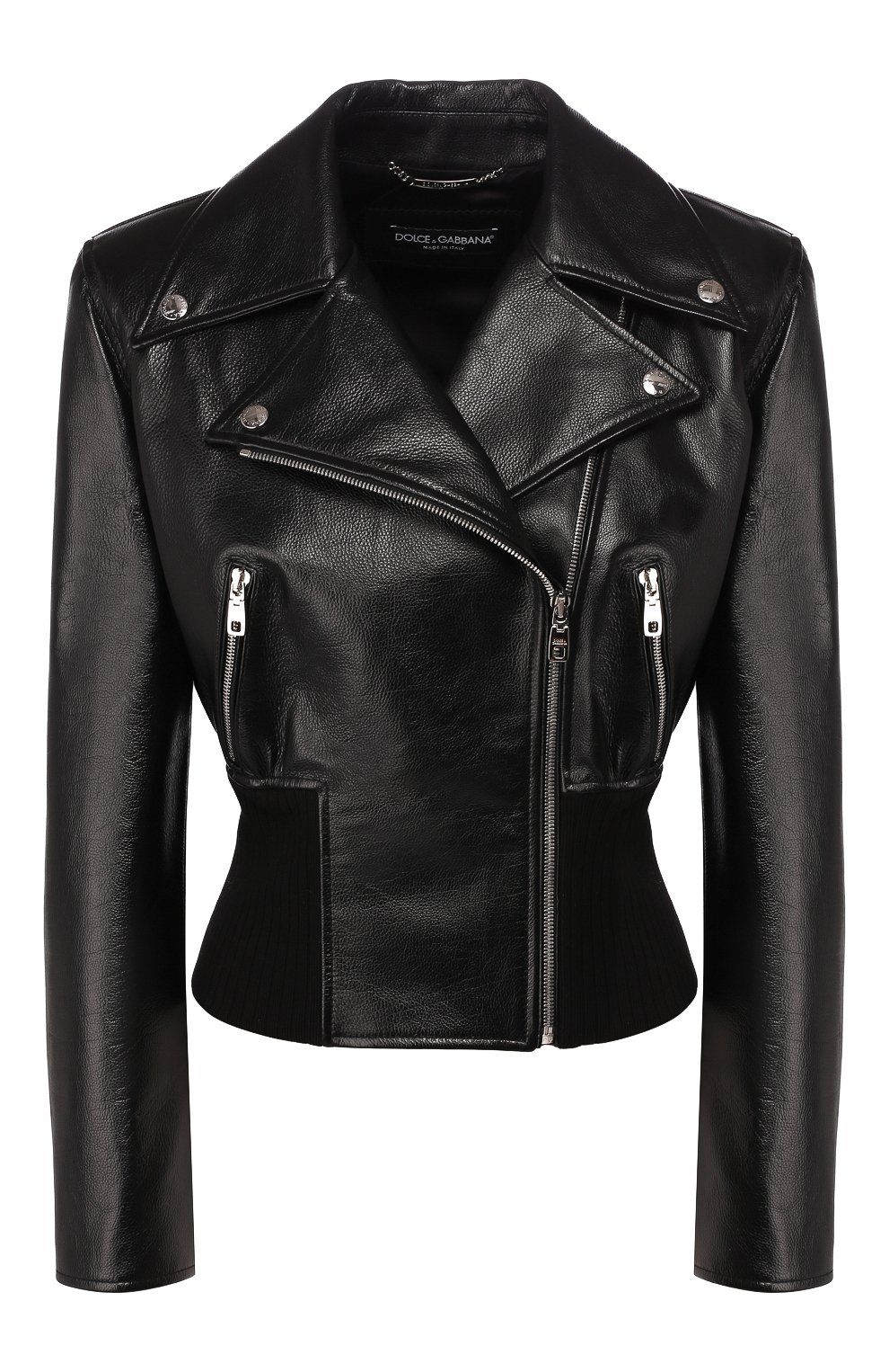 Black Calfskin Women's Jacket