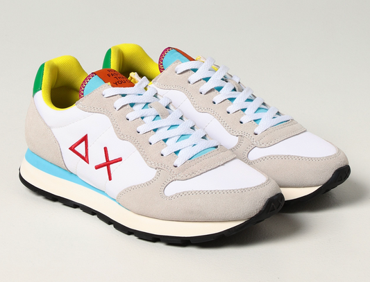 Multicolor Leather Men Sneaker