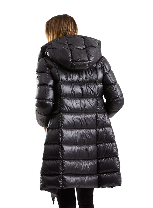 Black Nylon Women Jacket