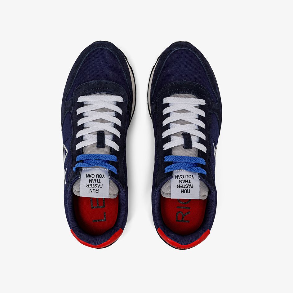 Blue Suede Men Sneaker