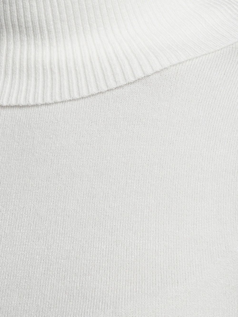 White Viscose Women Sweater