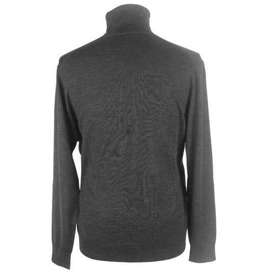 Gray Cashmere Men Sweater