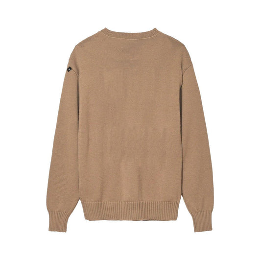 Brown Wool Women Sweater