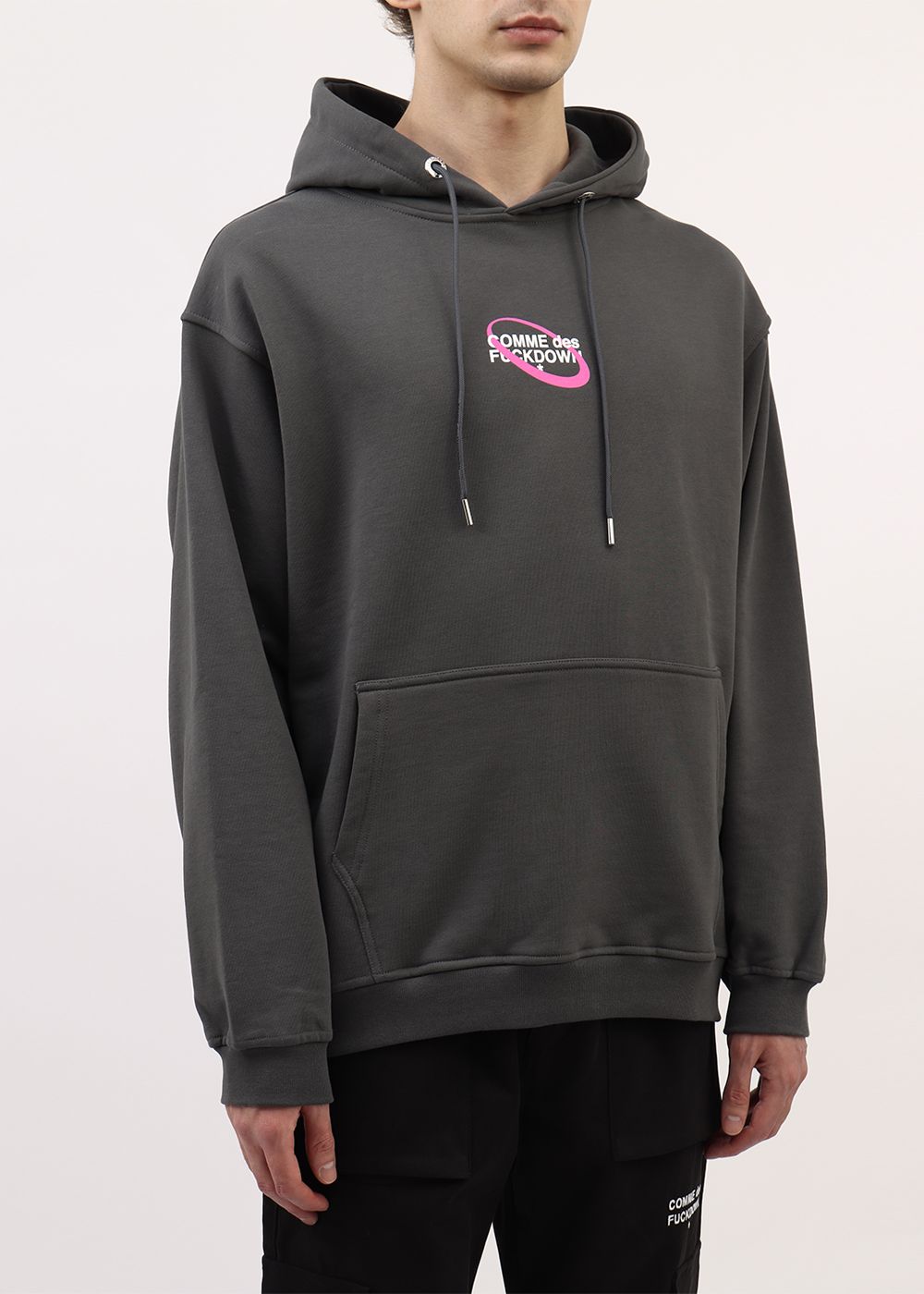 Gray Cotton Men Sweater