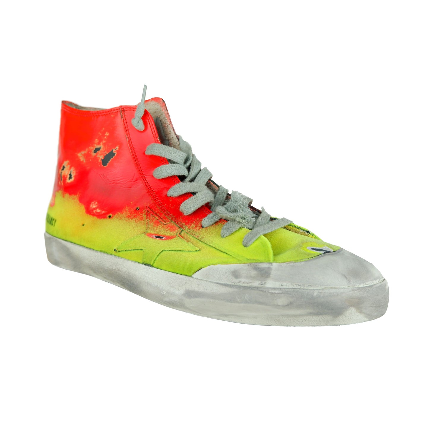 Multicolor Leather Women Sneaker
