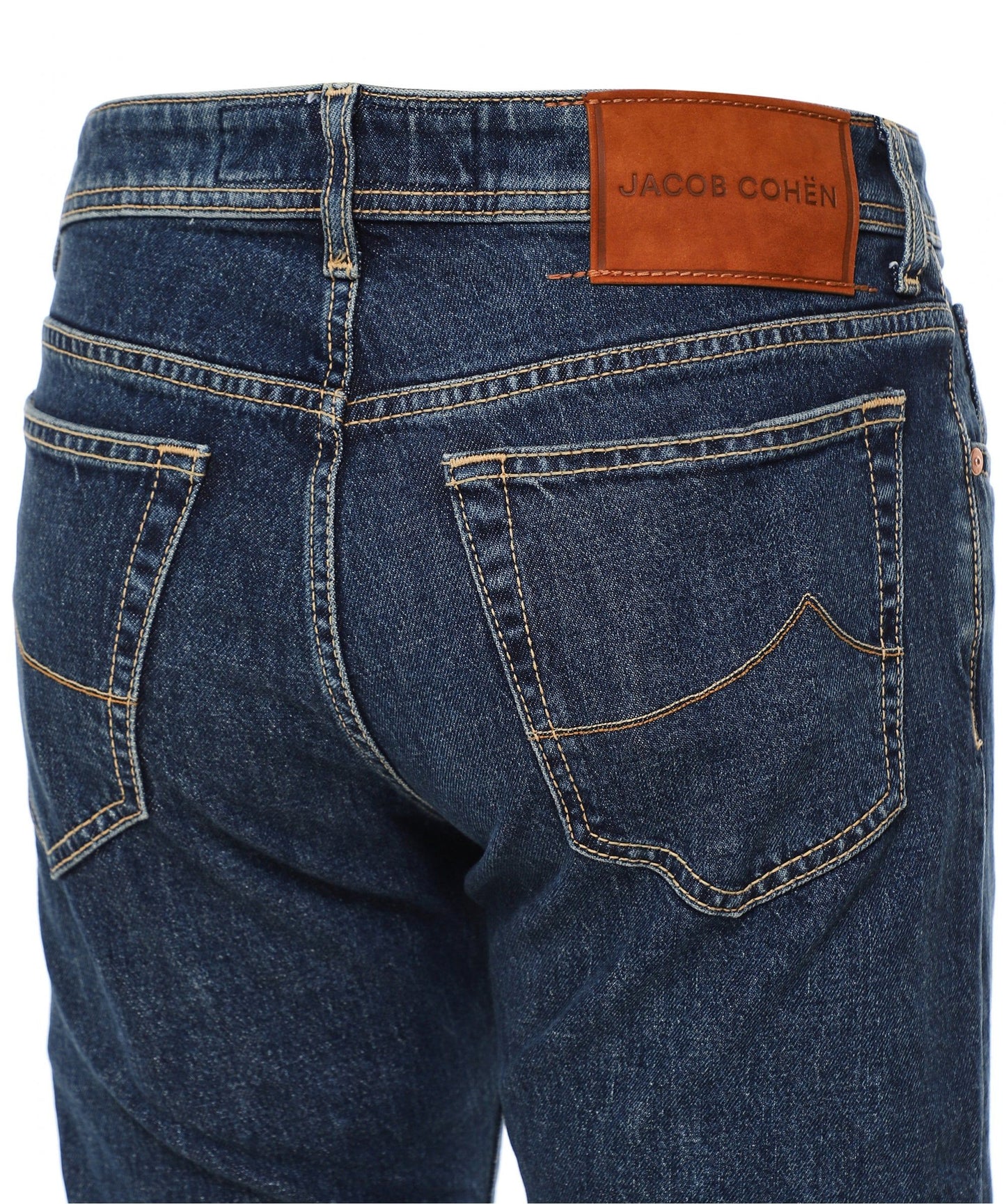 Blue Cotton Men Jeans