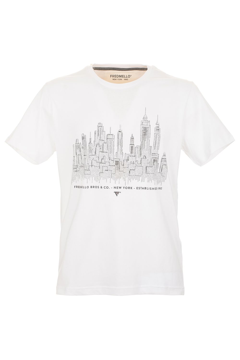 White Cotton Men TShirt