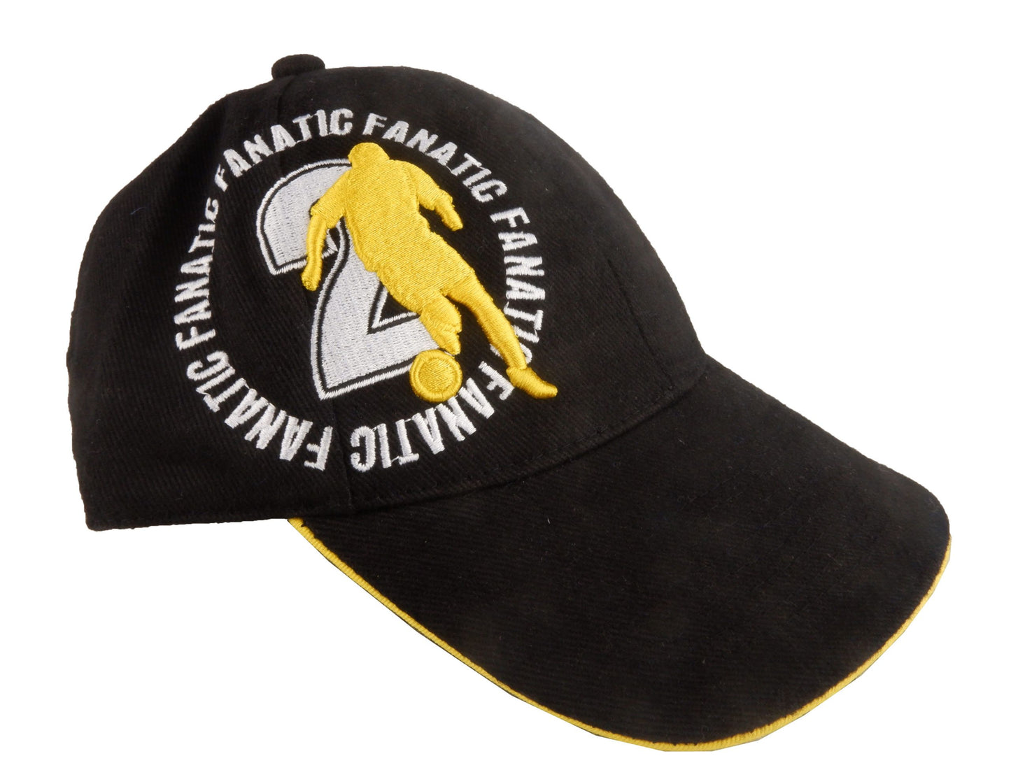 Black Cotton Men Hat