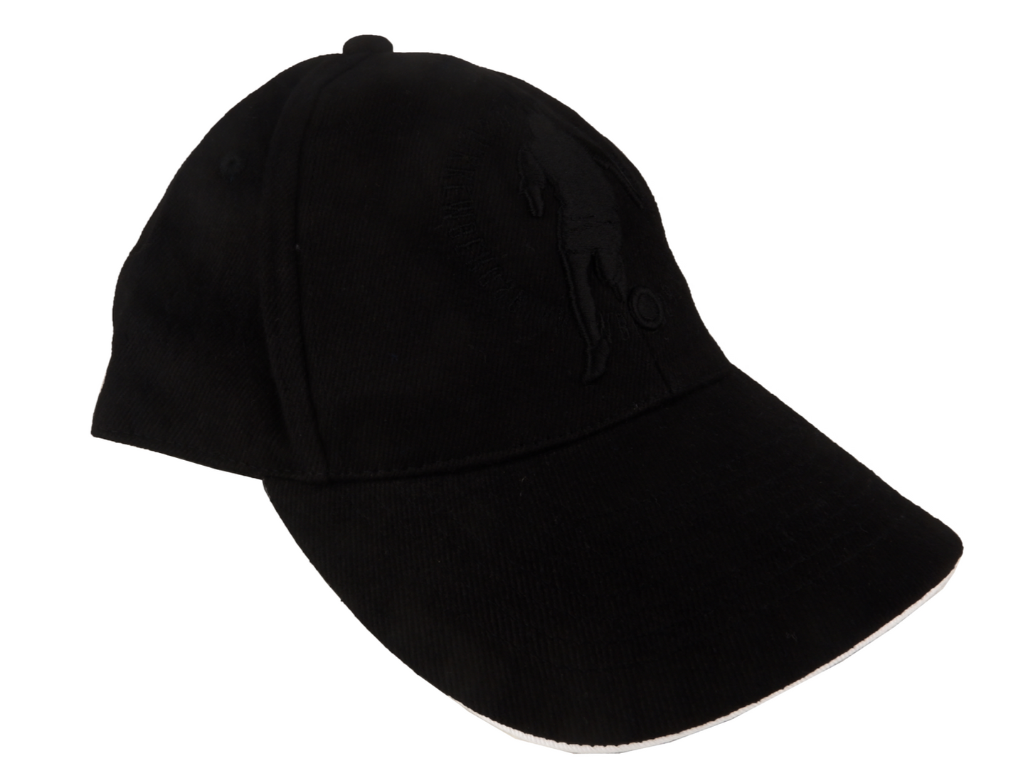 Black Cotton Men Cap