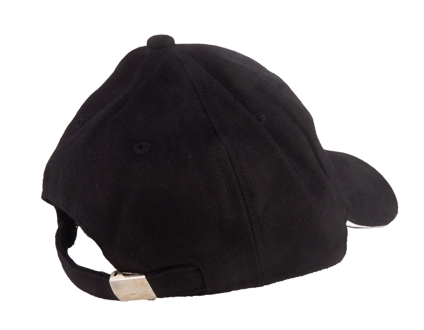 Black Cotton Men Cap