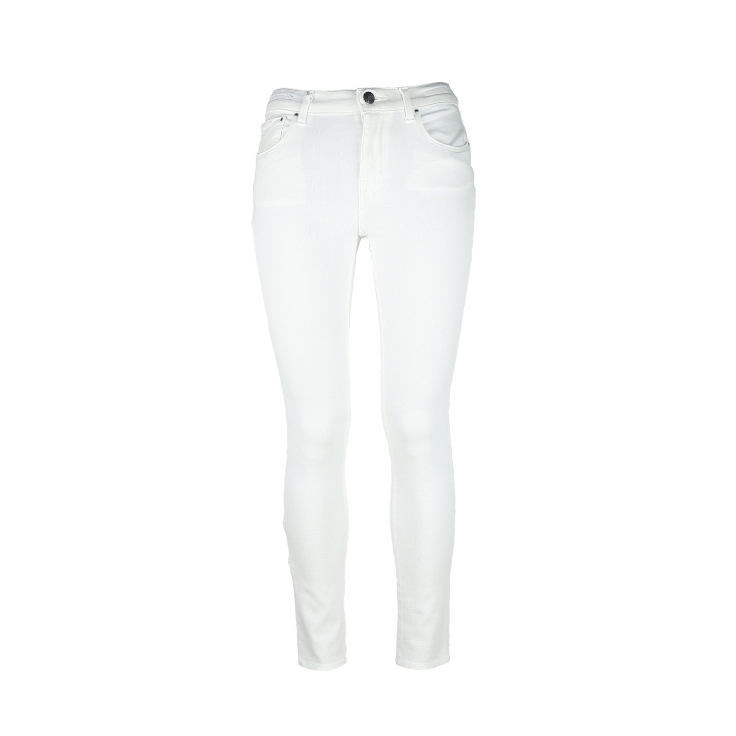 White Cotton Women's Jeans