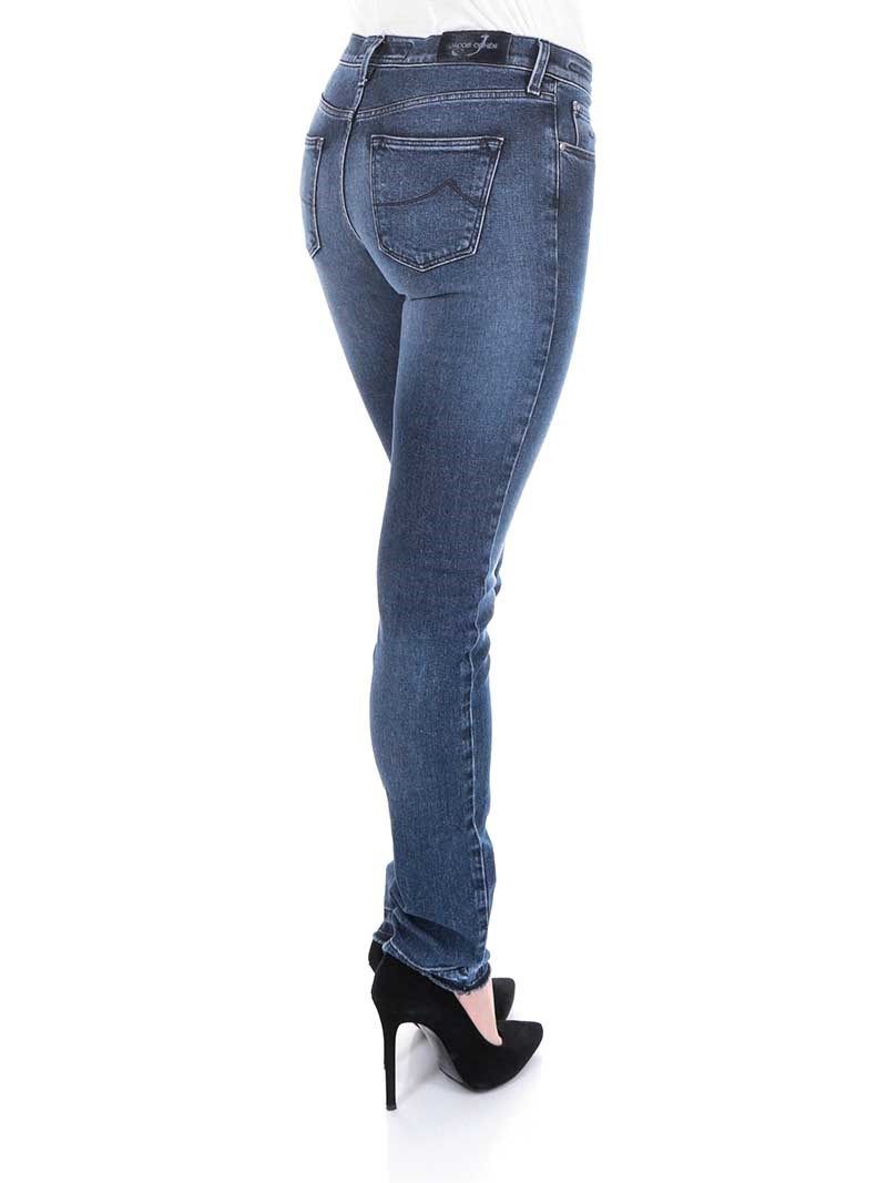 Blue Cotton Women's Slim-Fit Jean