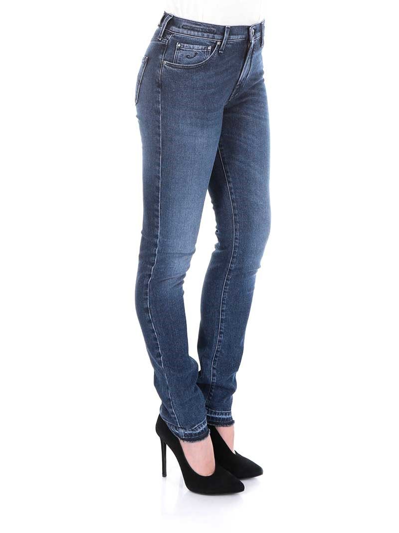 Blue Cotton Women's Slim-Fit Jean