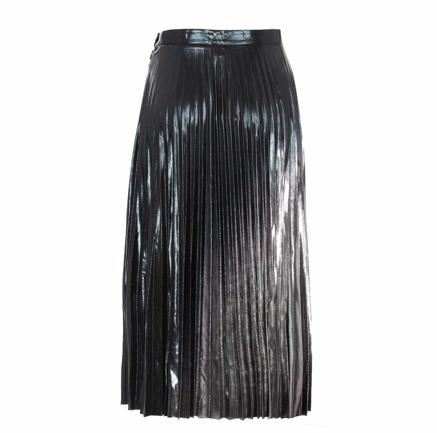 Black Polyester Women Skirt