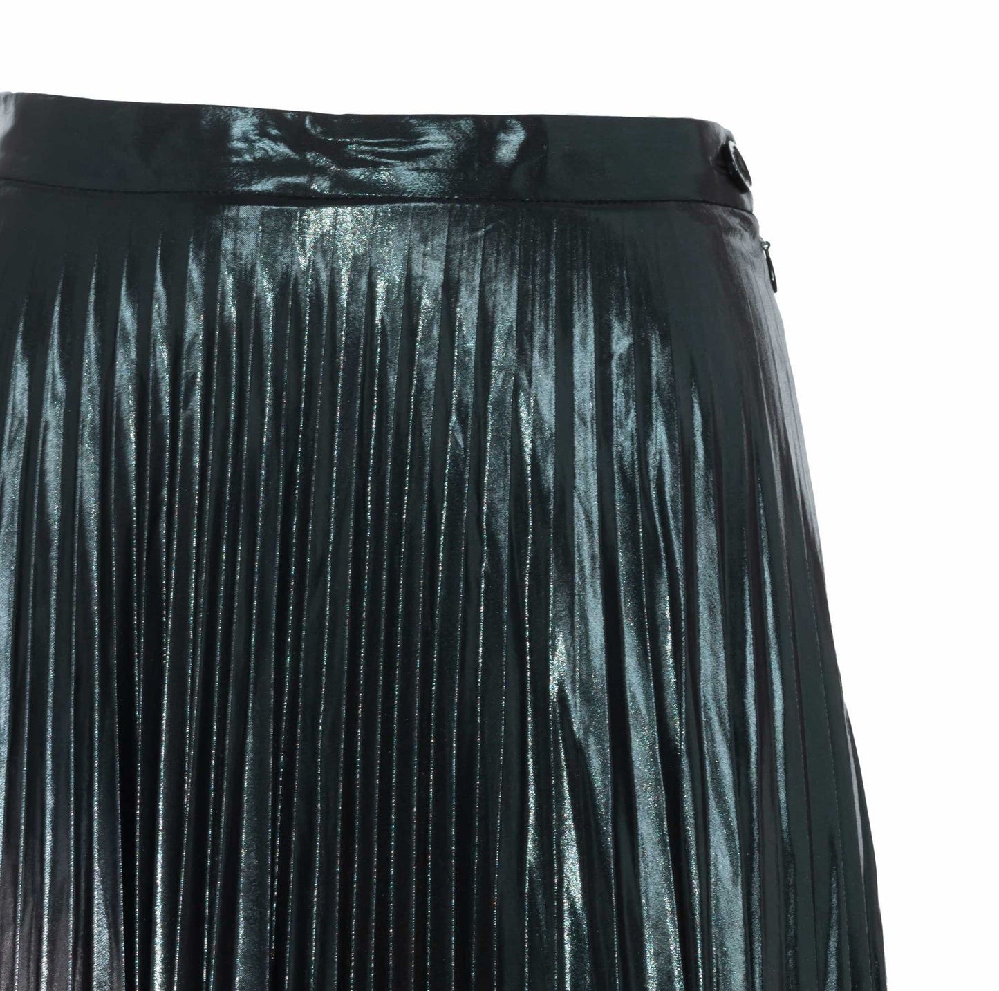 Black Polyester Women Skirt