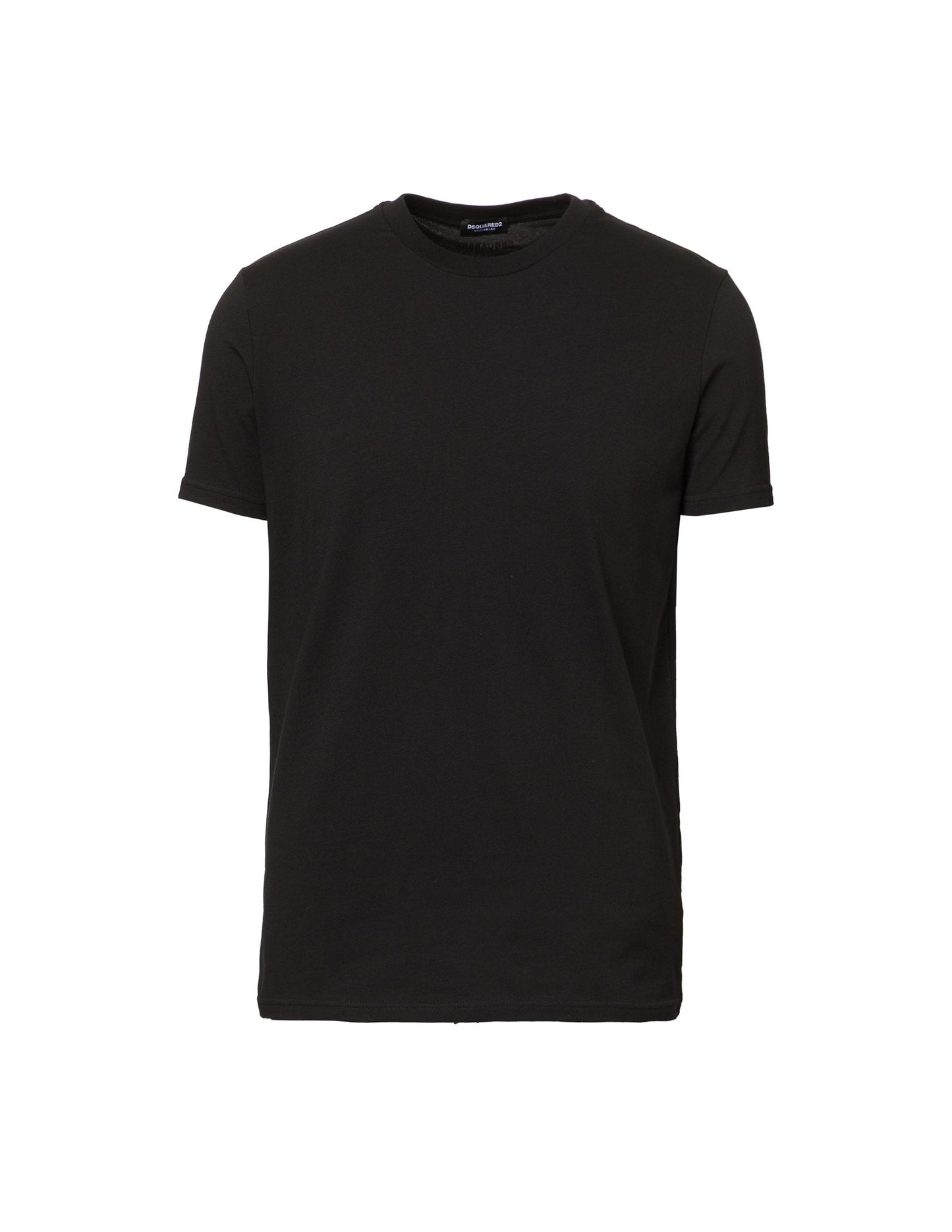 Black Cotton Men Underwear Shirt