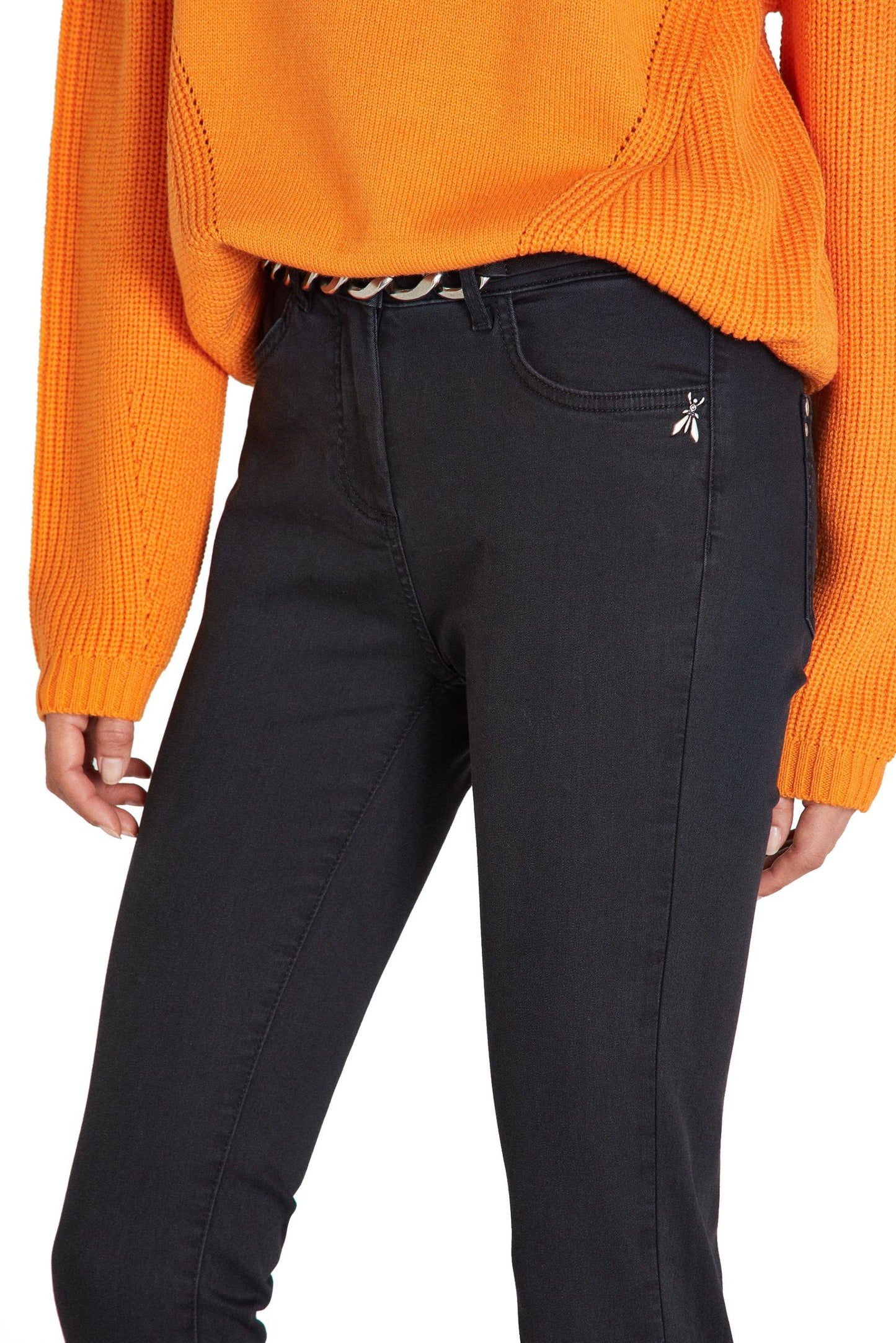 Black Cotton Women's Jegging