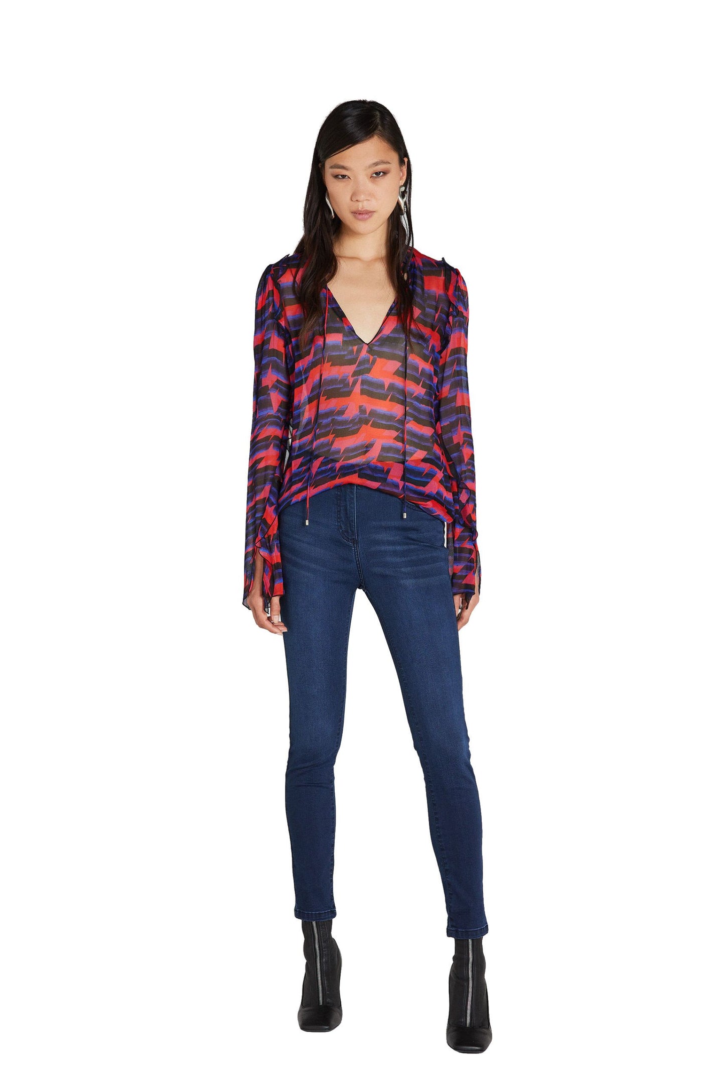 Blue Cotton Women Jegging