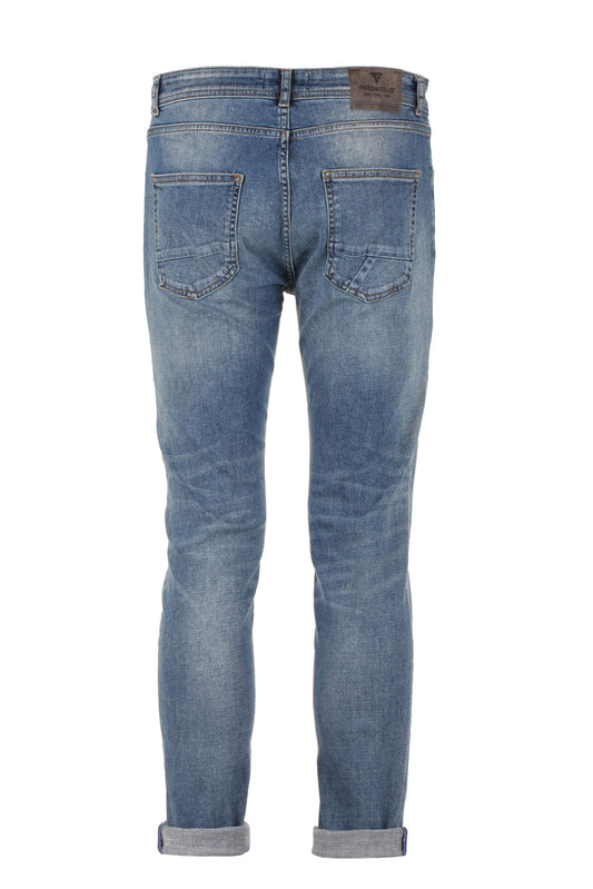 Blue Cotton Men's Jean