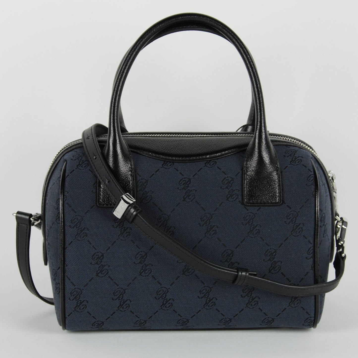 Black Cotton Women Handbag