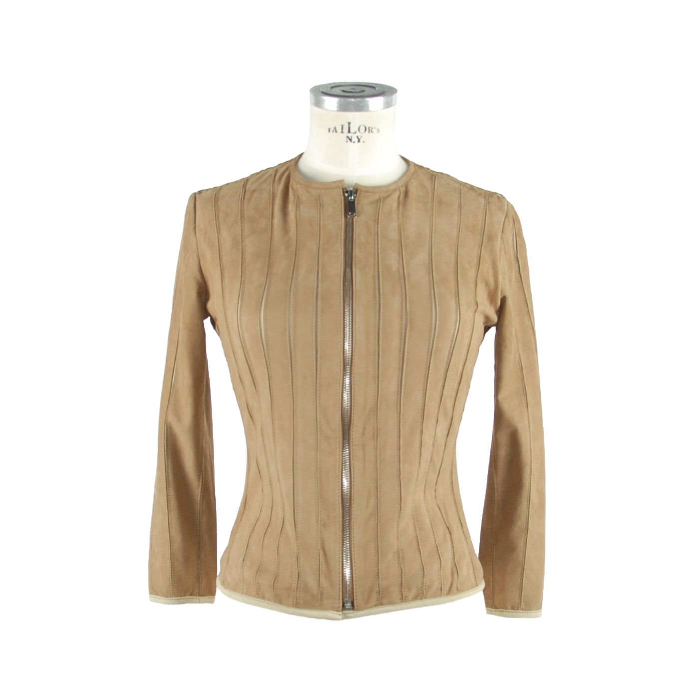 Brown Leather Women Jacket