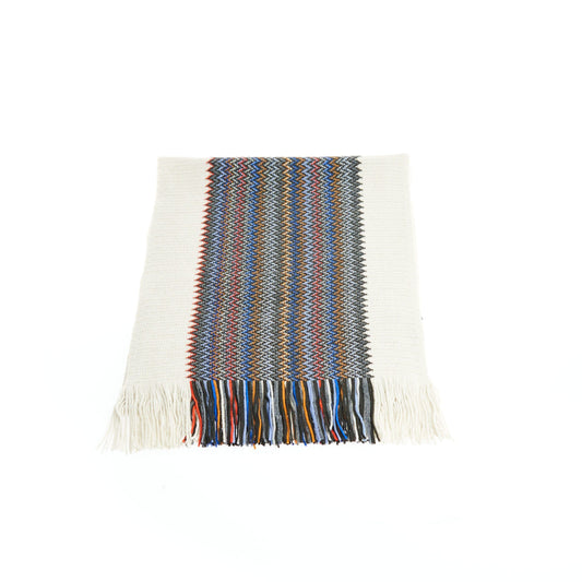 Multicolor Wool Men Scarf