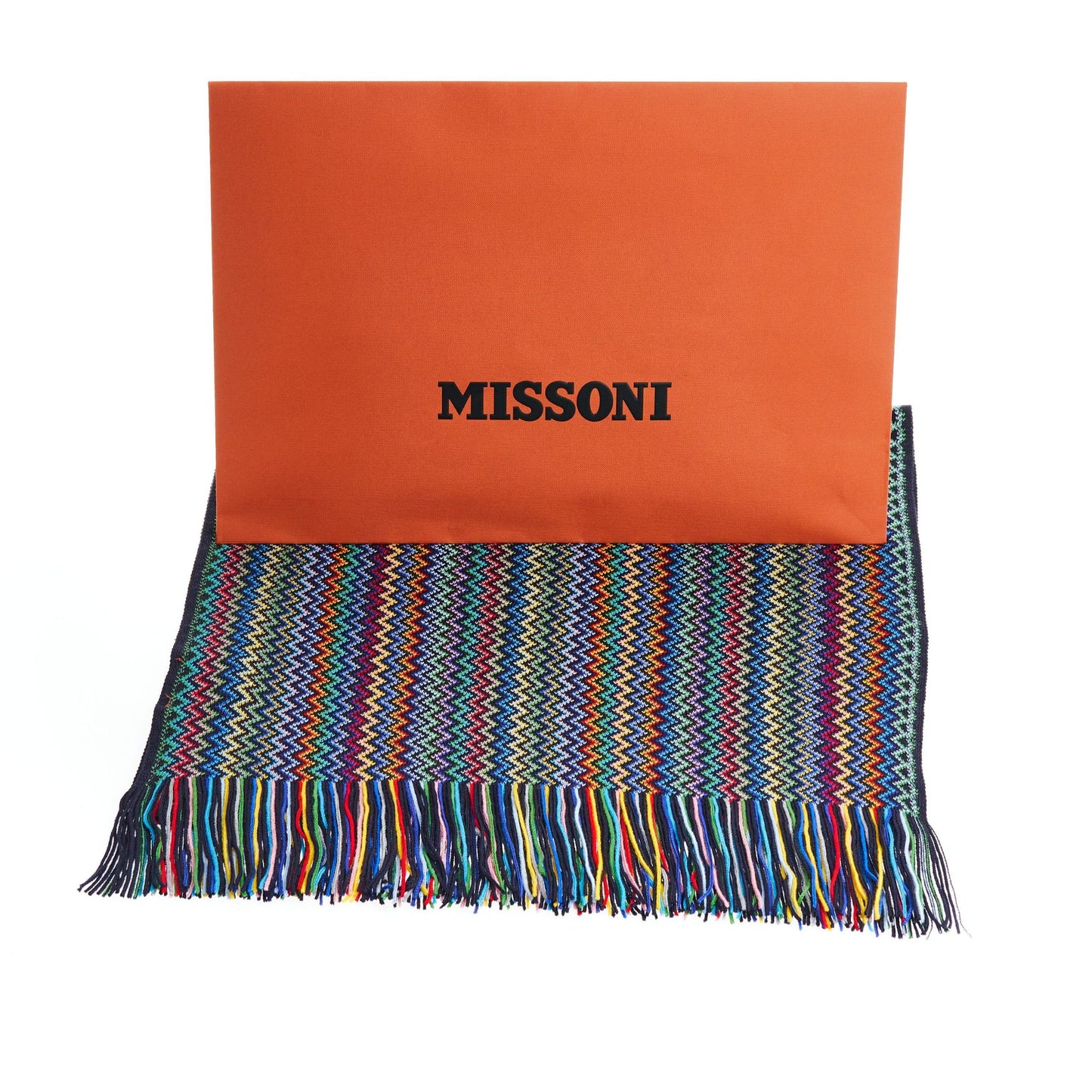 Multicolor Wool Men Scarf