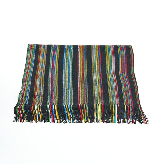 Multicolor Wool Men Scarf
