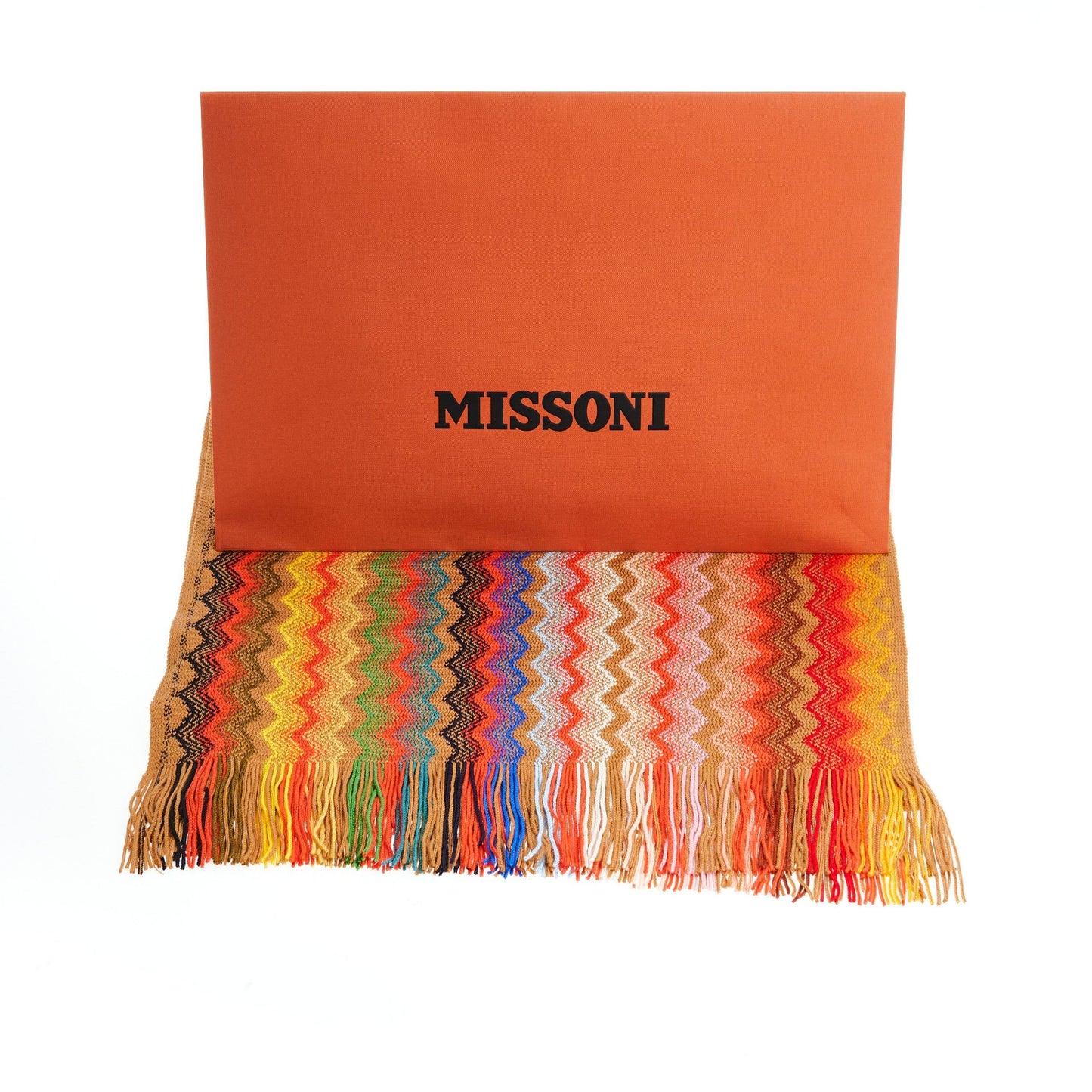 Multicolor Wool Men Scarf
