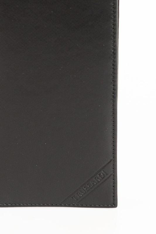 Black Leather Men Wallet