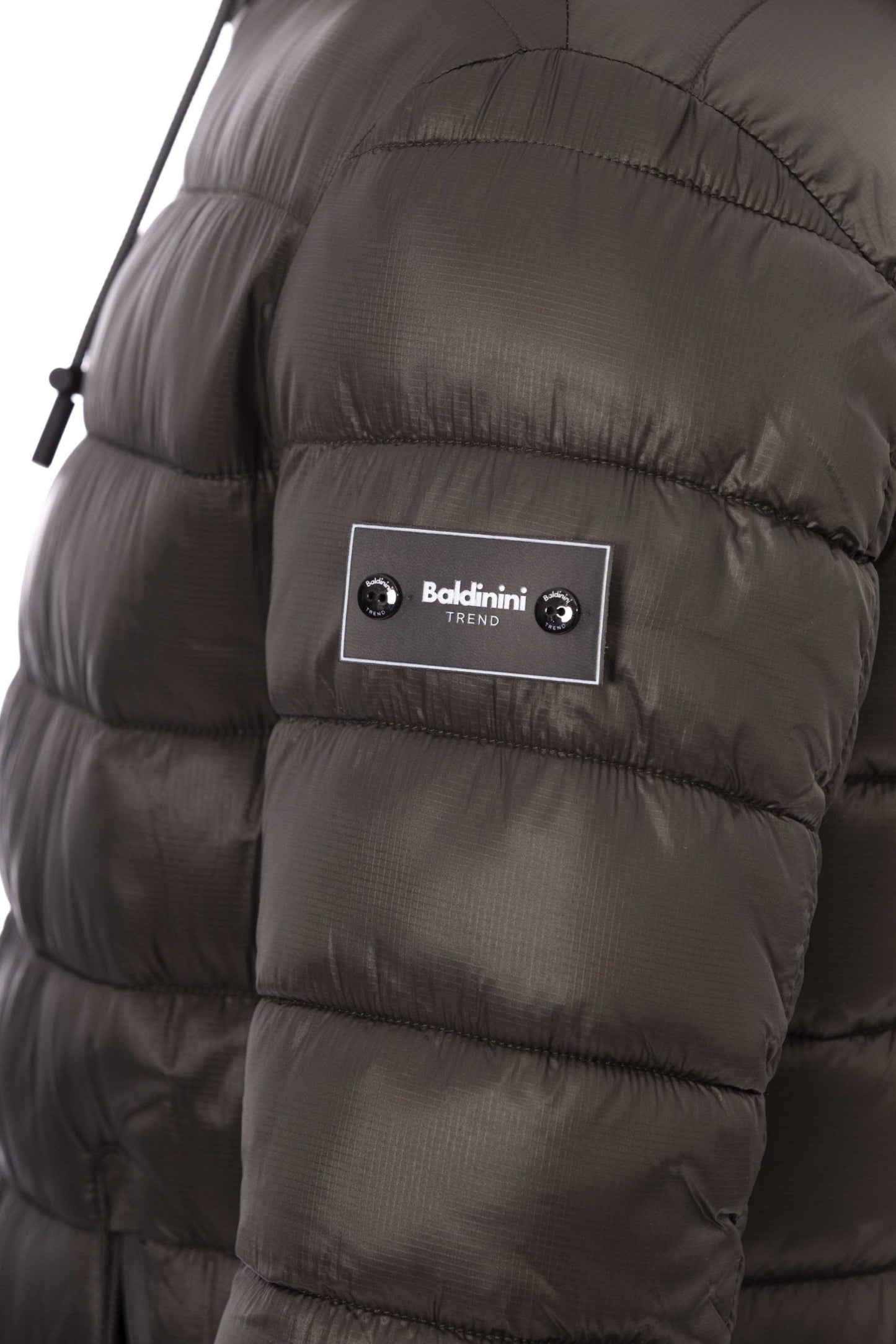 Green Nylon Men Jacket