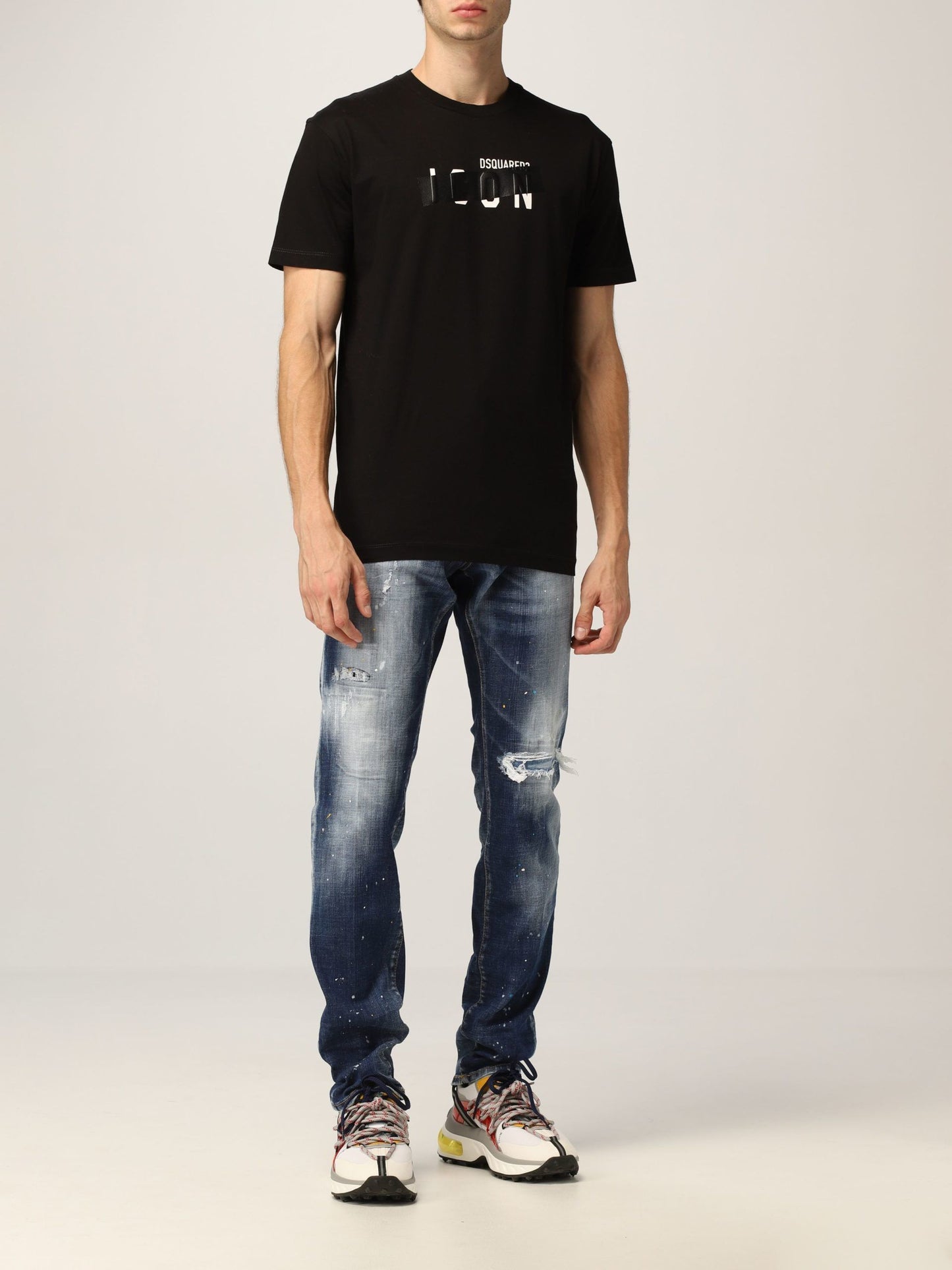 Blue Cotton Men Jeans