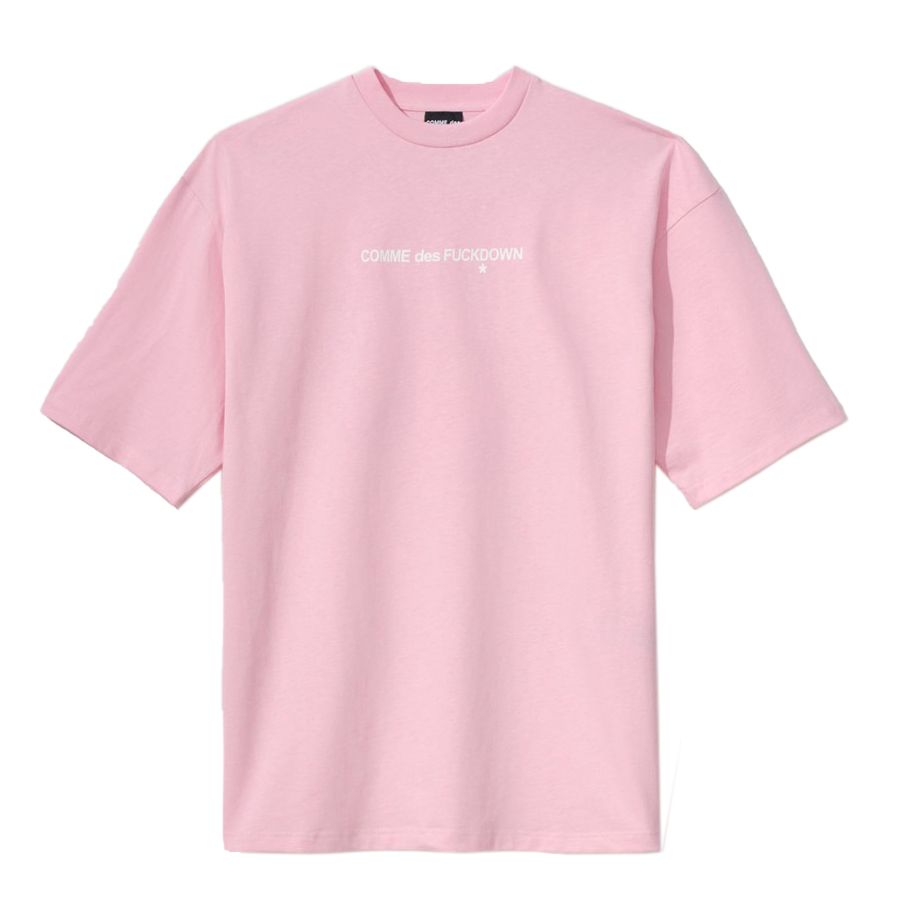 Pink Cotton Men T-Shirt