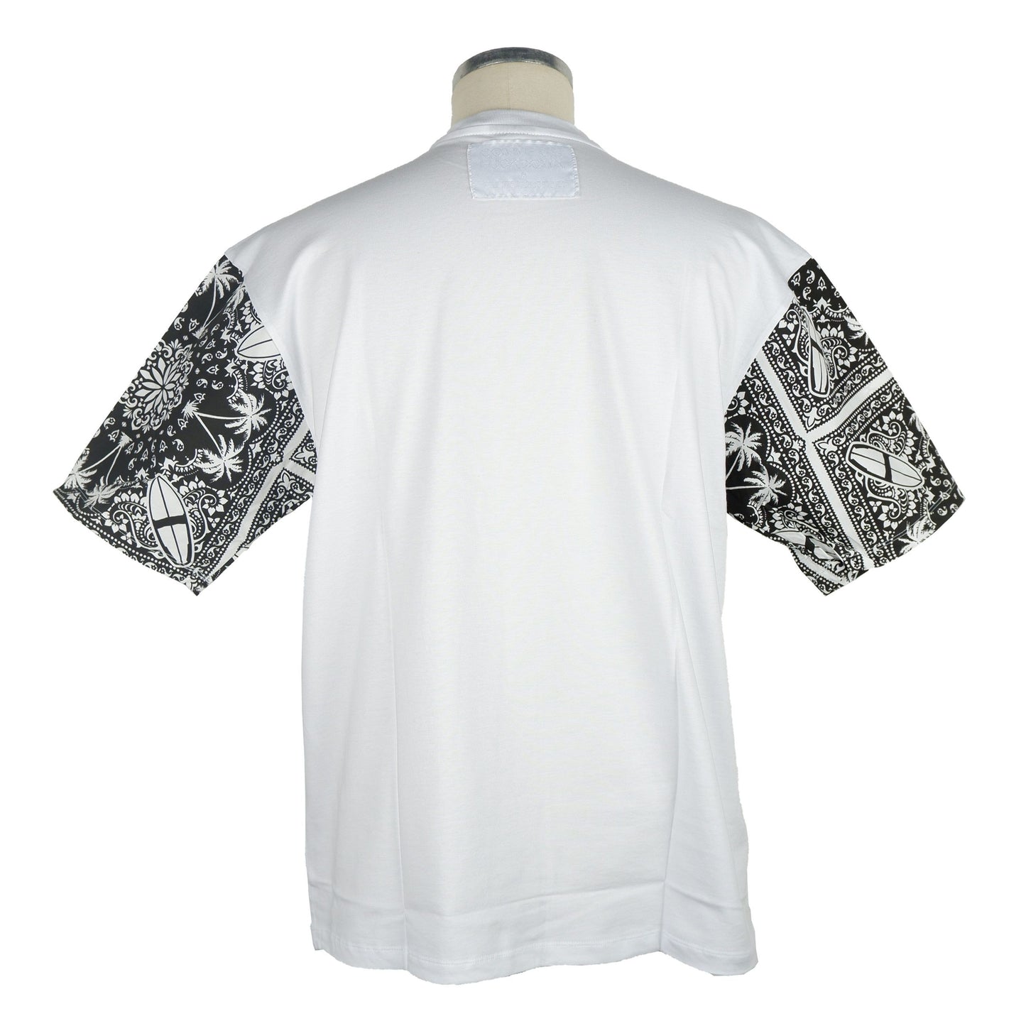White Cotton Men T-Shirt