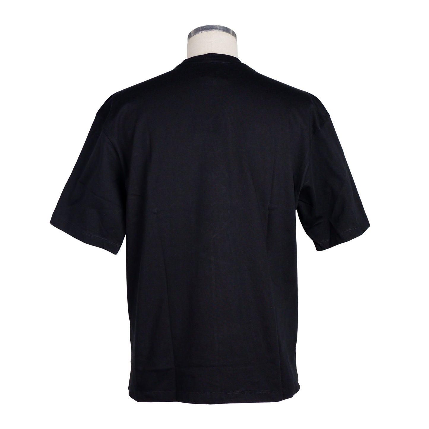 Black Cotton Men T-Shirt