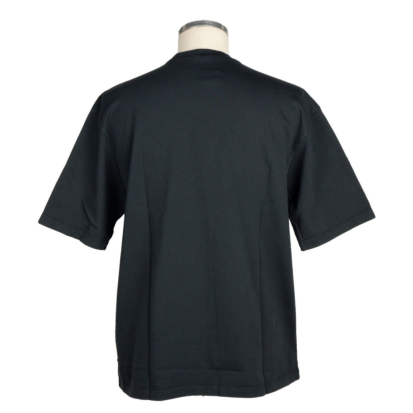 Black Cotton Men's T-Shirt