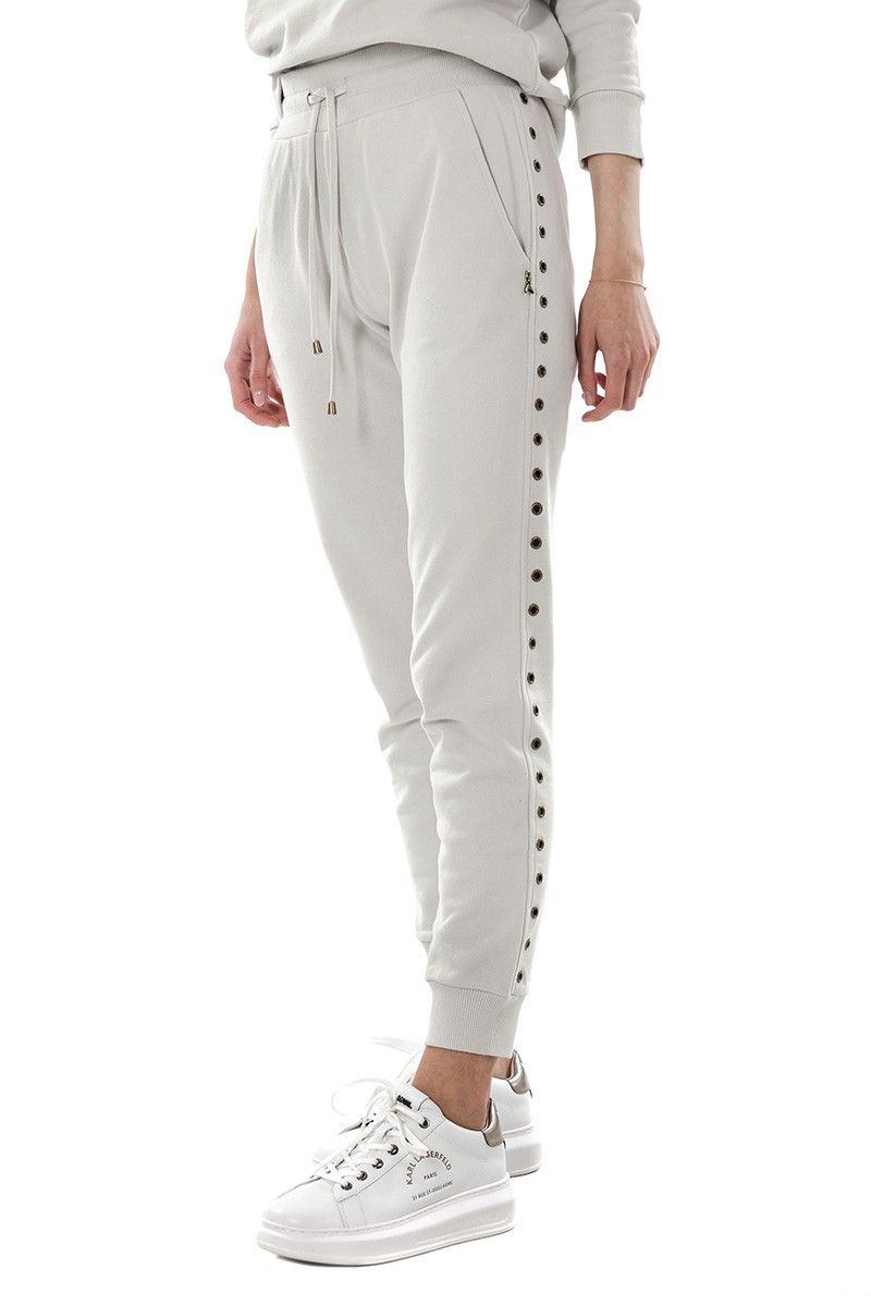 White Cotton Women Pants