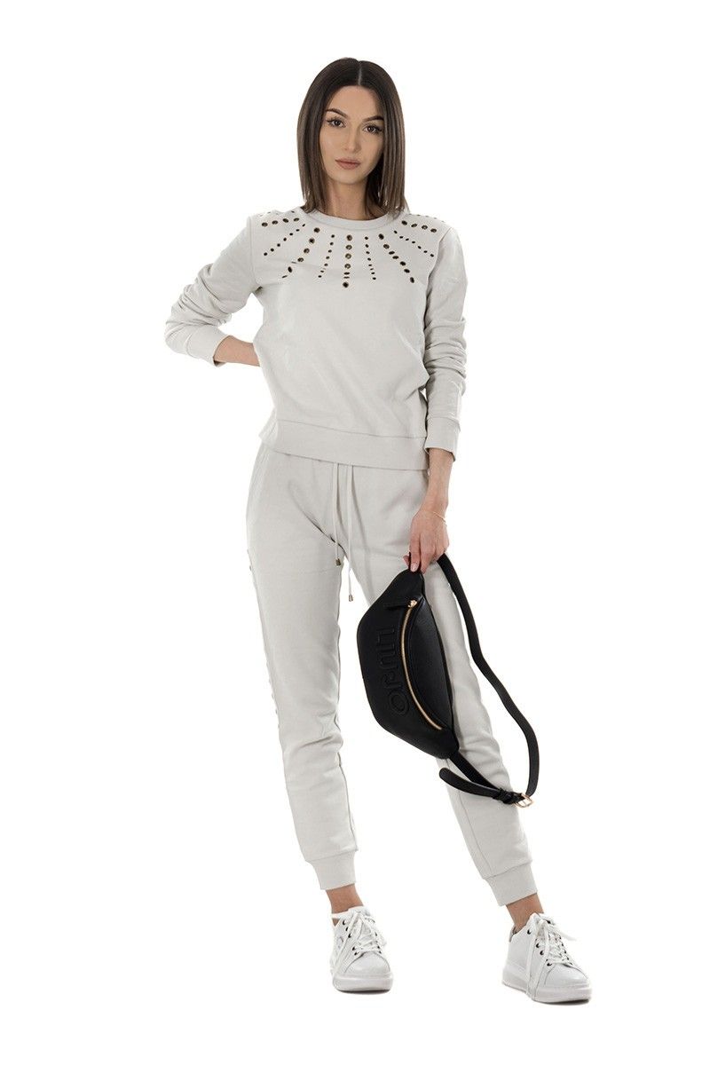 White Cotton Women Pants