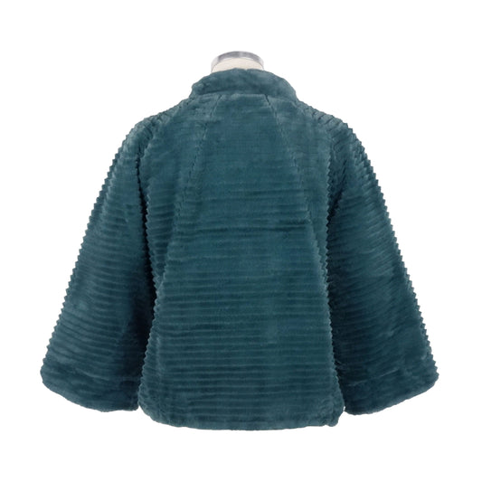 Green Polyester Women Jacket