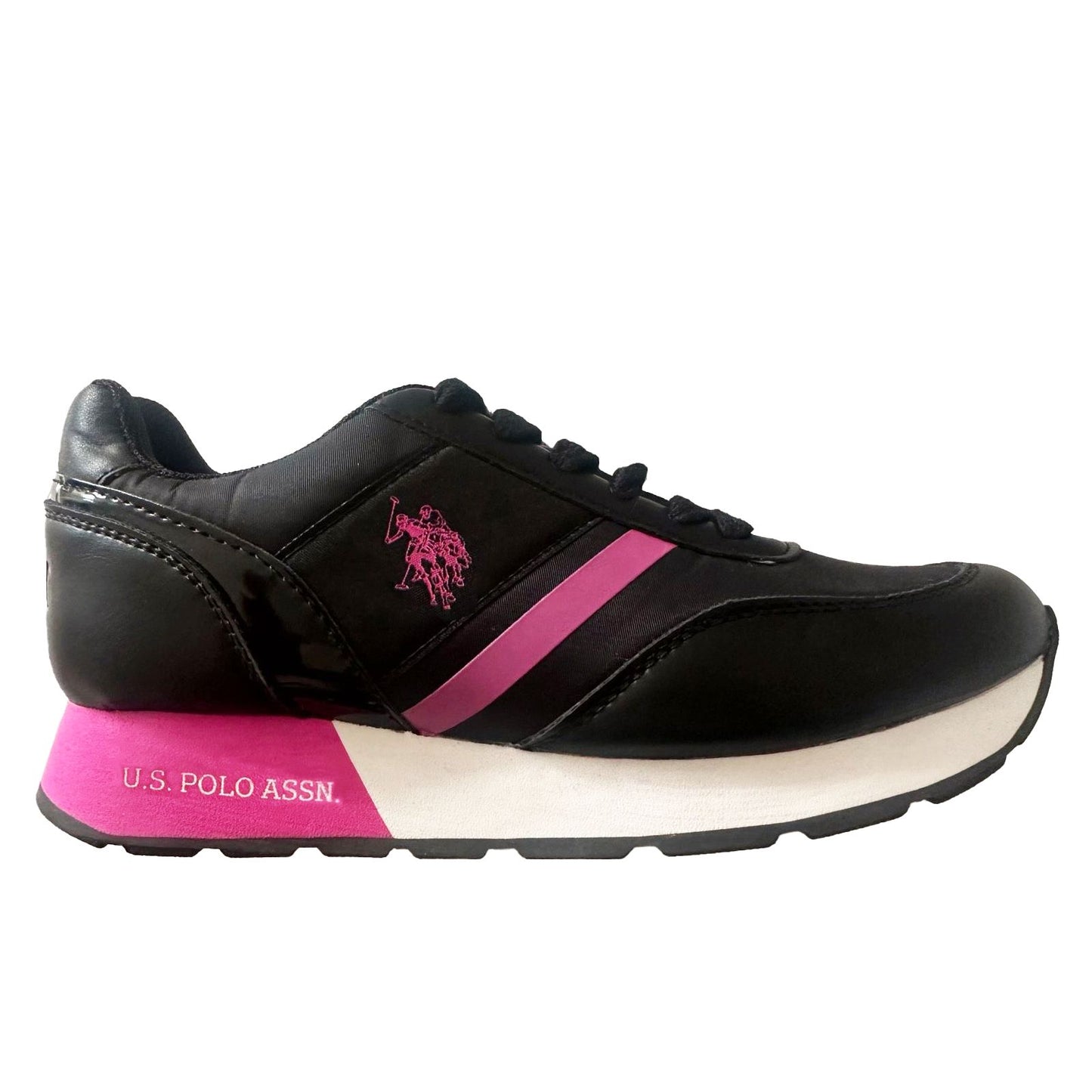 Black Nylon Women Sneaker