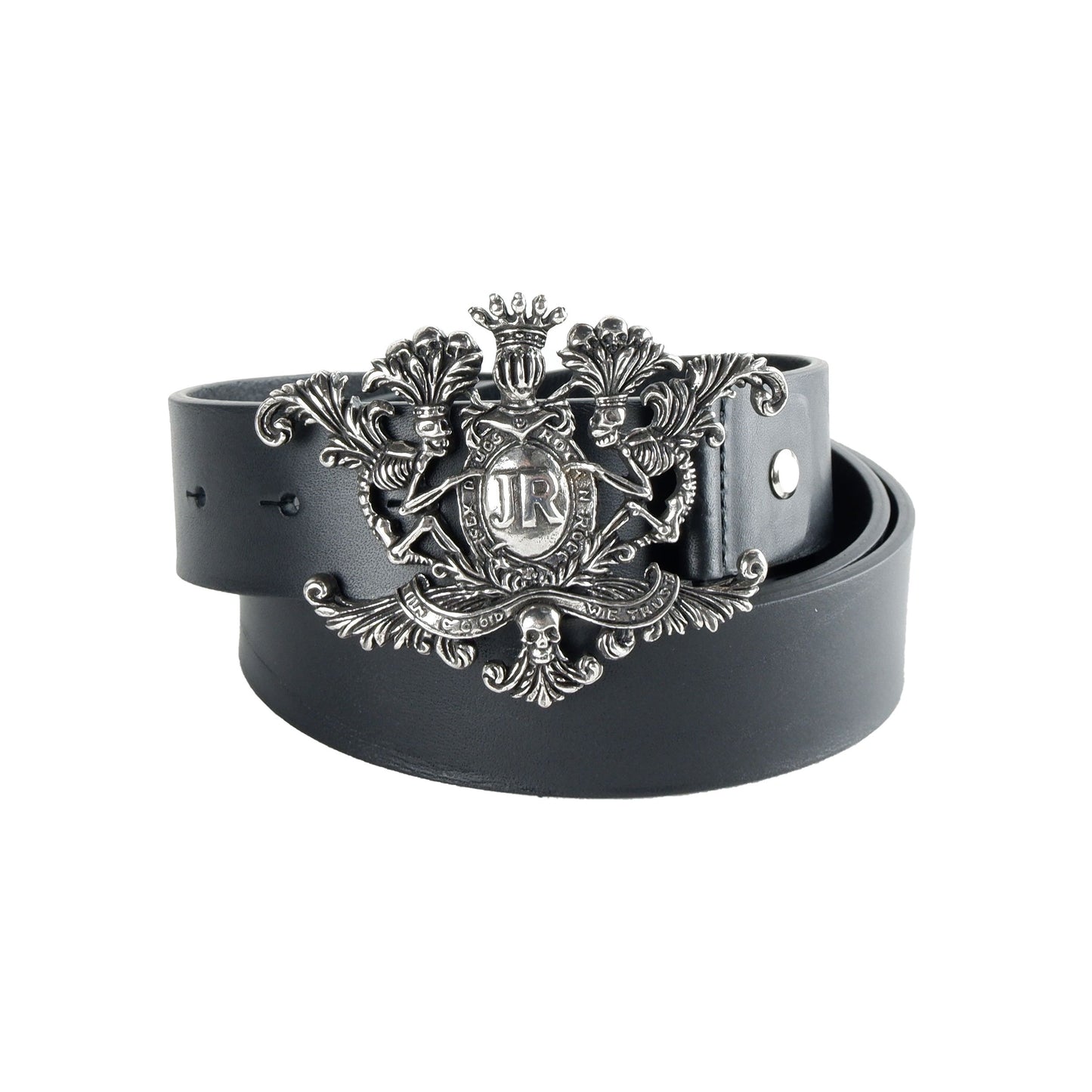 Black Calfskin Men Belt