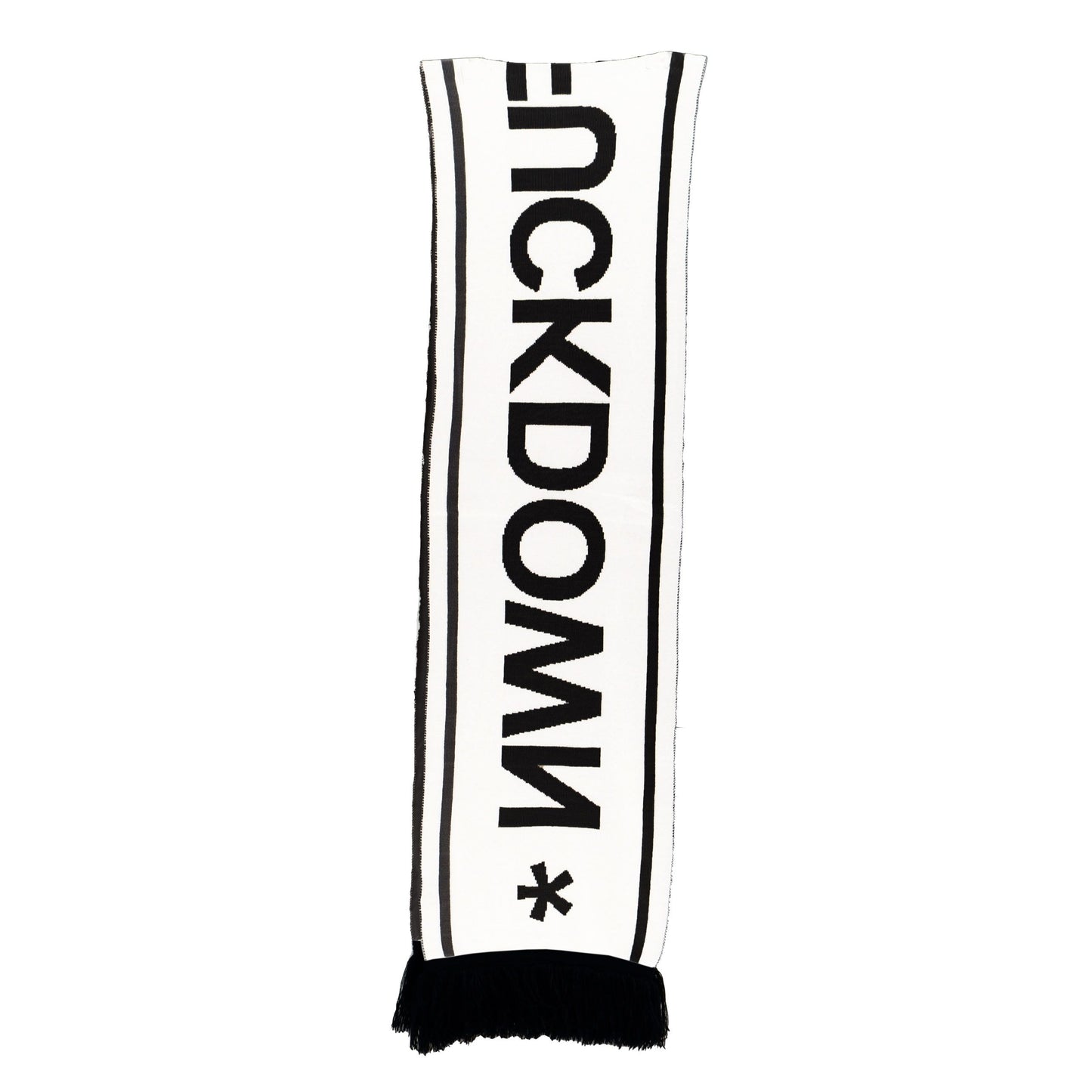 Black Acrylic Men Scarf