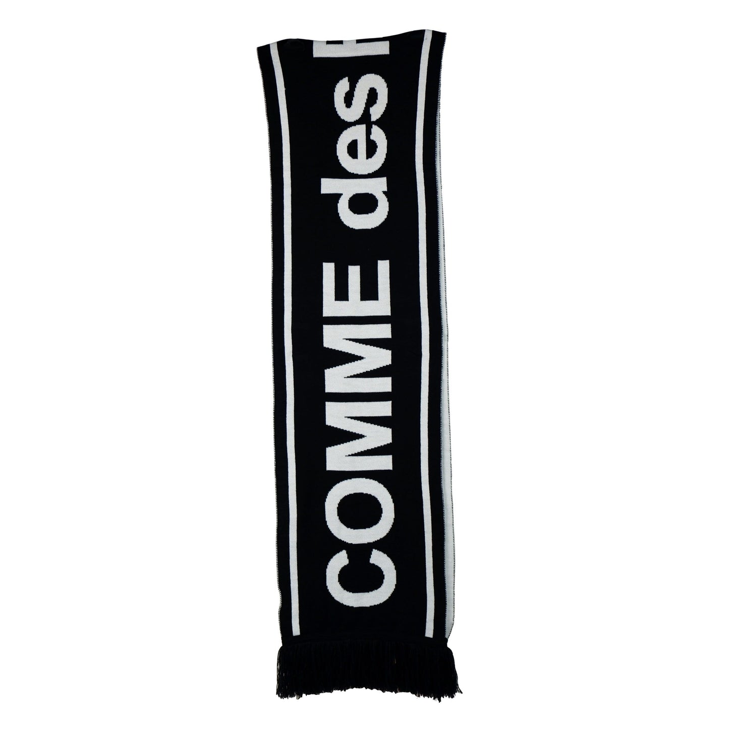 Black Acrylic Men Scarf