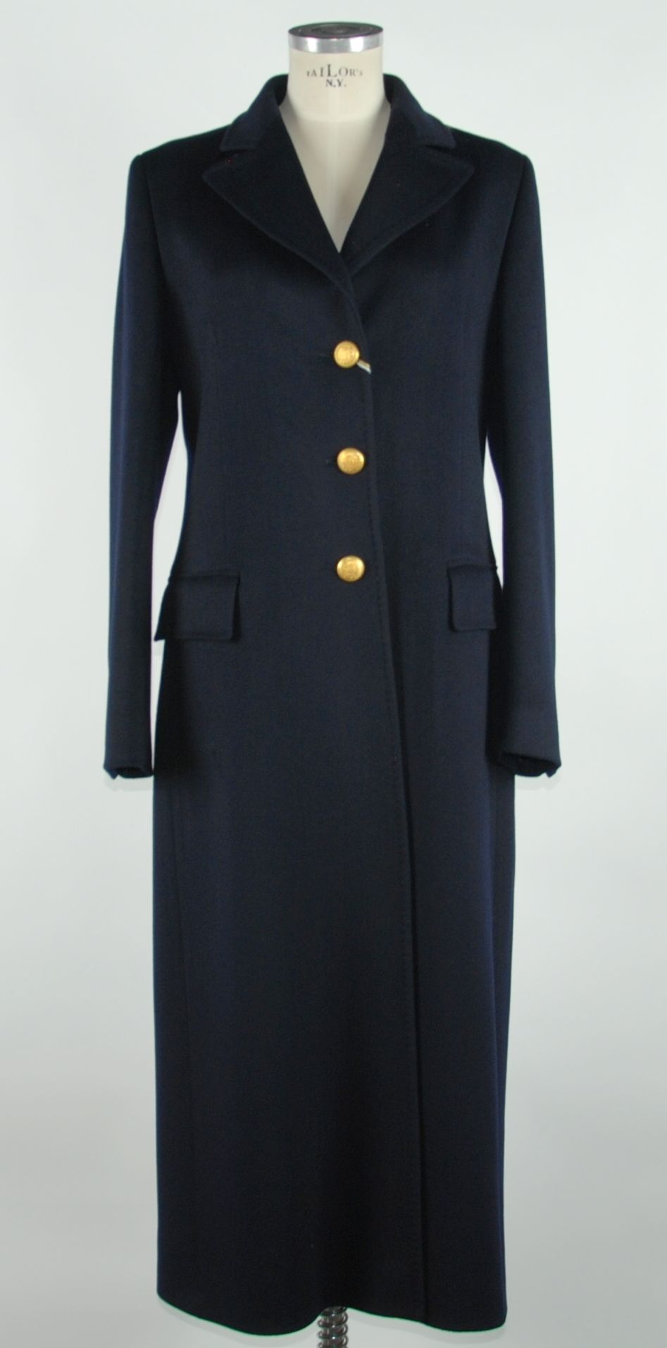 Blue Wool Women Jacket